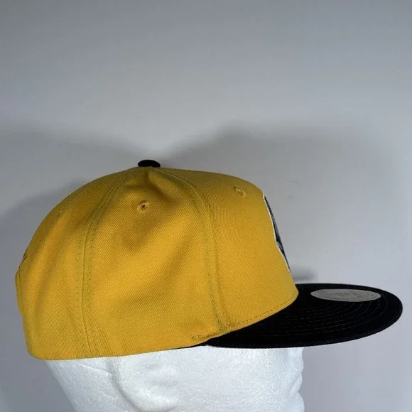 Dickson Performance Headwear Black & Yellow 'Gorillas Only' Snapback‎ Hat - Picture 4 of 7